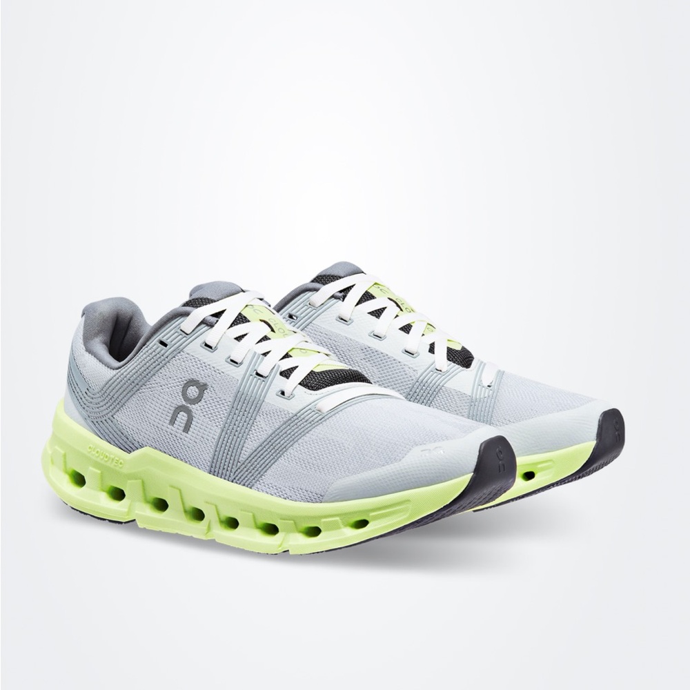 On Women’s Cloudgo Tennis Shoes in Frost/Hay